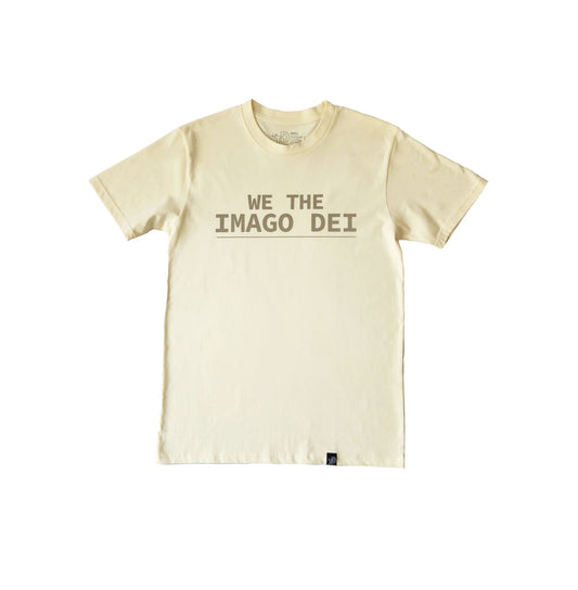 We The Imago Dei Short Sleeve T-Shirt - Butter Cream