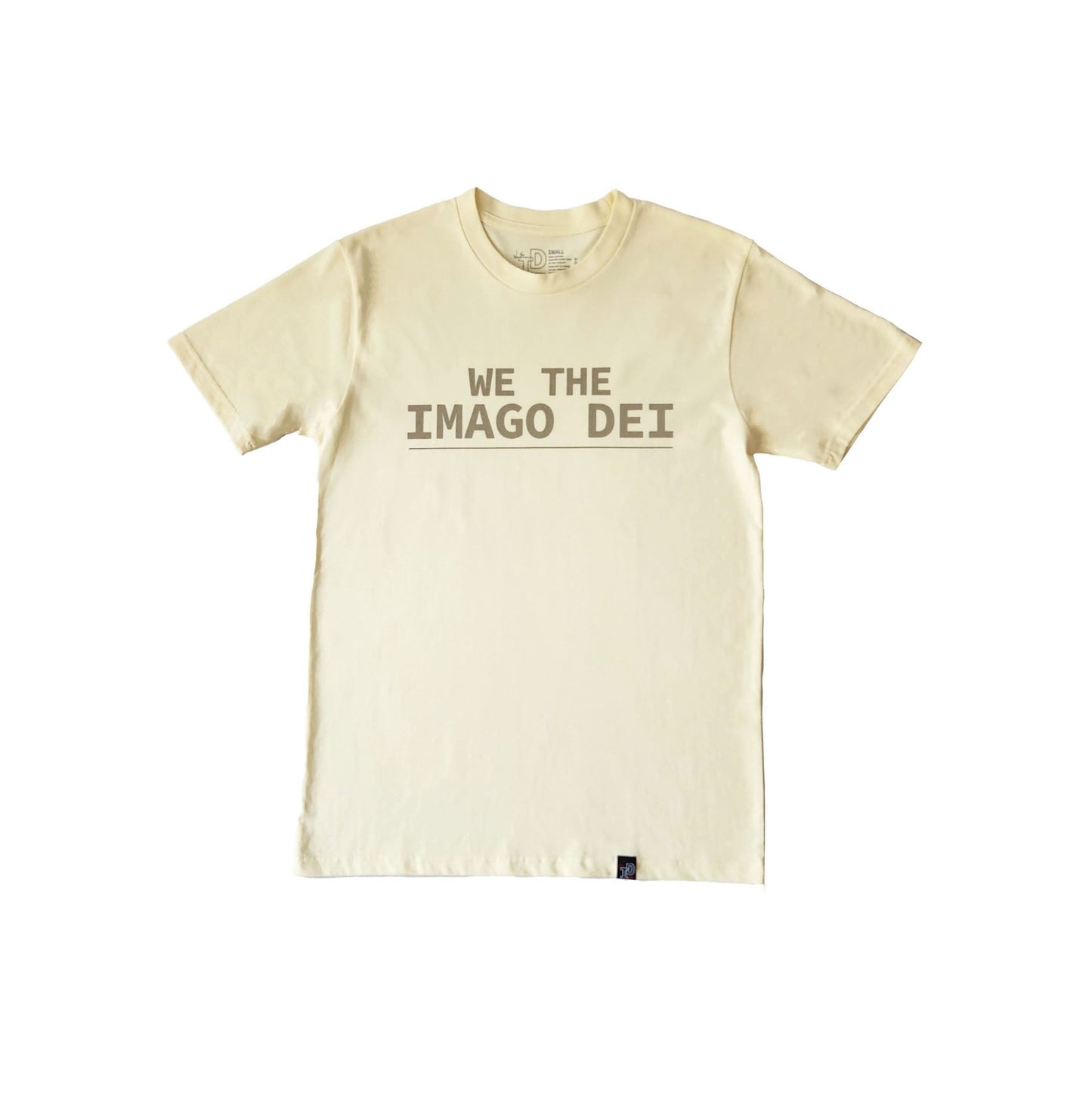 We The Imago Dei Short Sleeve T-Shirt - Butter Cream