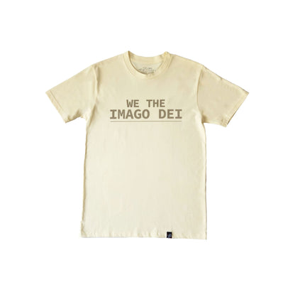 We The Imago Dei Short Sleeve T-Shirt - Butter Cream